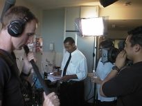 The "Good Medicine" TV crew