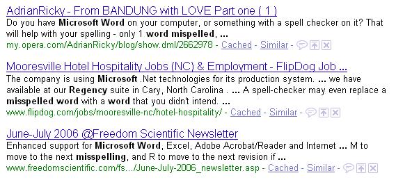 Google's other problems with "recency"